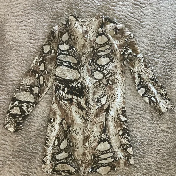 SHEIN Snake Print Dress - Picture 4 of 5